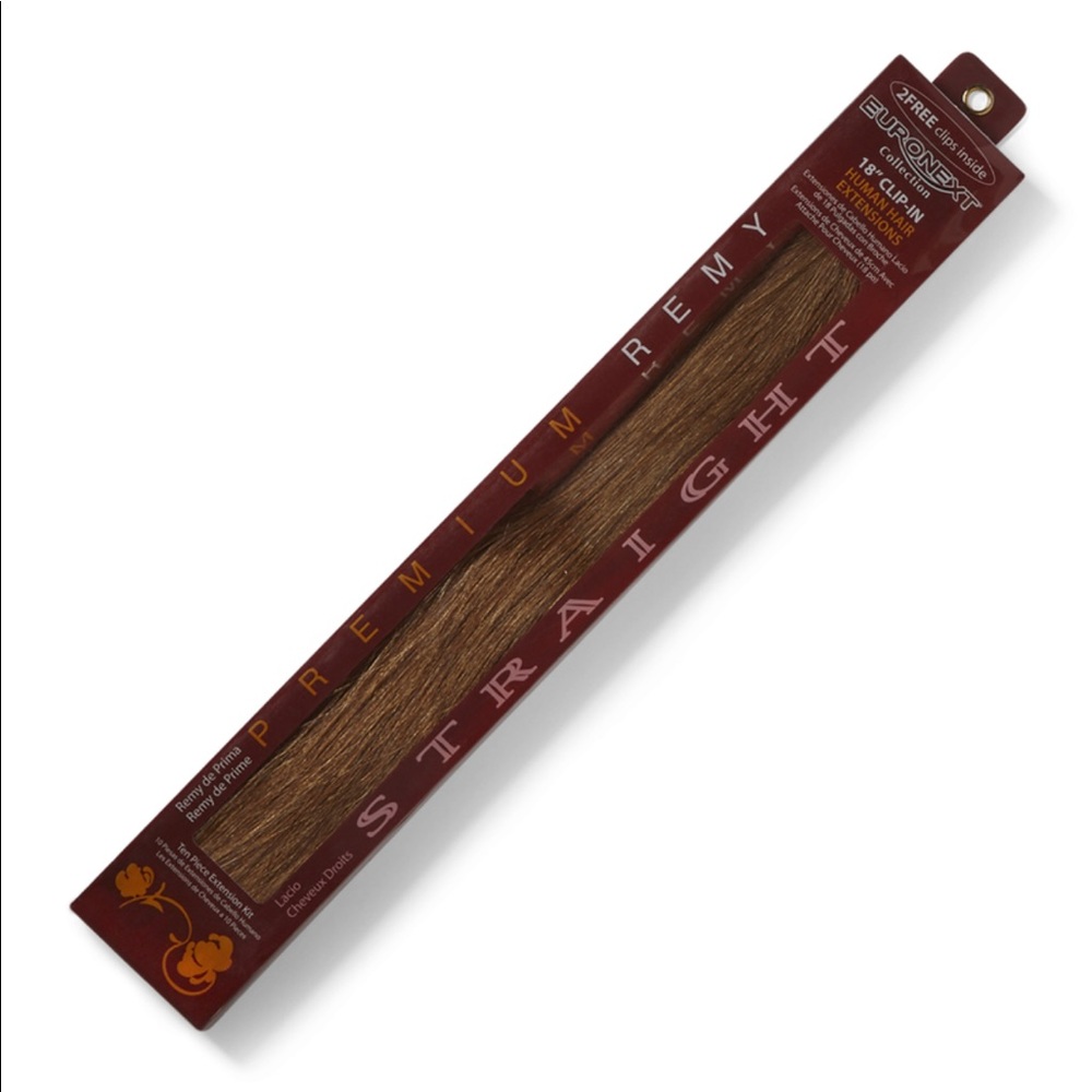 Chestnut Brown 18’’ Clip-In Extensions